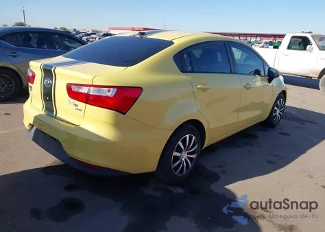 2016 Kia Rio Lx из США, поврежденный, VIN KNADM4A30G6590551